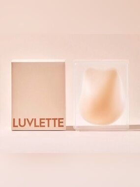 LUVLETTE Invisible Self-Adhesive Silicone Lift Nipple Covers Cinnamon size L